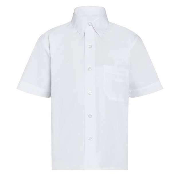Shirts Short Sleeve - White - 2 pack | Jersey Schools & Sports Kit