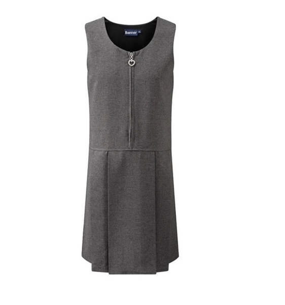 Picture of Blue Max Pinafore - Grey