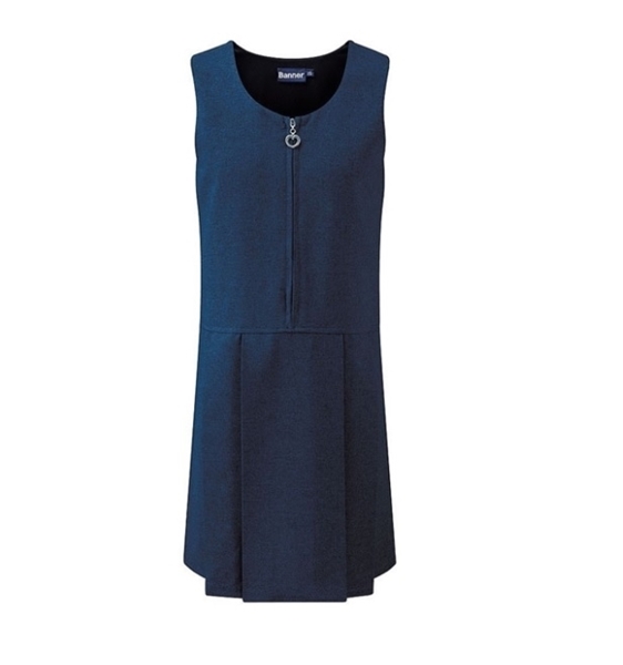 Banner Blue Max Girls Uniform Lynton Pinafore Fully Lined Bodice School Dress