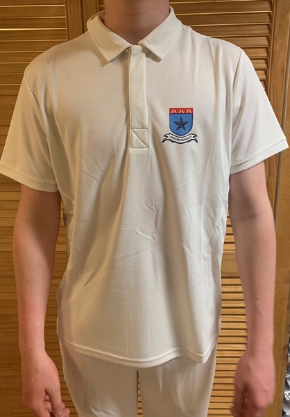Picture of Radial Cricket Whites Polo Shirt - De La Salle