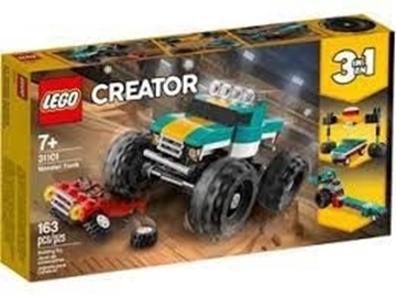 Picture of 31101 Creator 3in1 Monster Truck Demolition Car Toy
