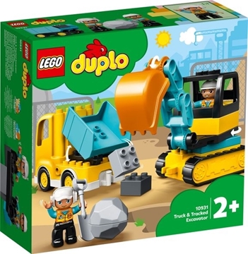 Picture of 10931 DUPLO Town Truck & Tracked Excavator Construction Vehicle